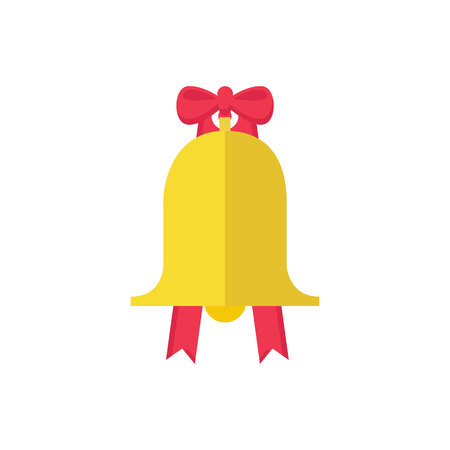 Christmas Bell Simple.のイラスト素材