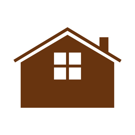 Simple Guest House Simple Vector Graphic Illustration Imageのイラスト素材