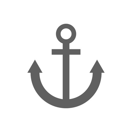 Shiip Anchor Simple Vector Graphic Illustration Imageのイラスト素材