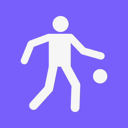 Basketball dribbling sport figure symbol illustration graphic design.のイラスト素材