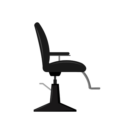 Barbershop Customer Seat Chair Vector Illustration Graphic Designのイラスト素材