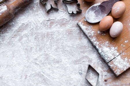 Countertop flour