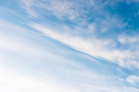 Bue sky with cloudの写真素材