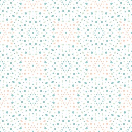Delicate geometric ornament in oriental style seamless vector patternのイラスト素材