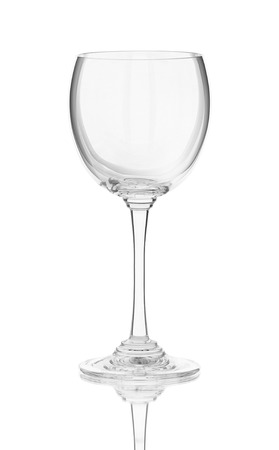 is insulated on white background wine glassの写真素材