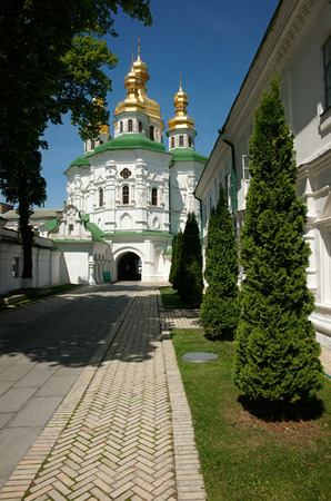 economic gate to the Kiev-Pechersk Lavraの写真素材