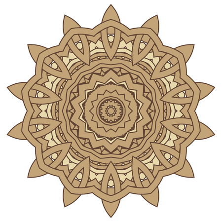 Arabic Colorful Mandala. Ethnic tribal ornamentsのイラスト素材