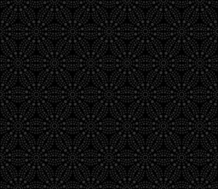 Repeating matrix pattern of circles like a starfish - seamless editable repeating vector background wallpaperのイラスト素材
