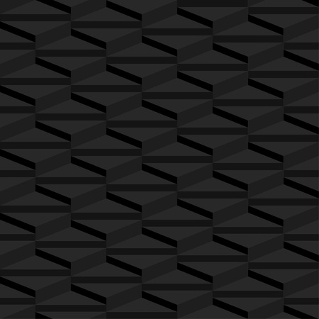 Isometric triangle pattern - 3D seamless editable geometric vector abstract background wallpaper
