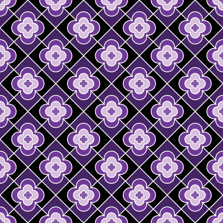 Traditional Japanese pattern - seamless editable repeating vector background wallpaper, can be tiledのイラスト素材