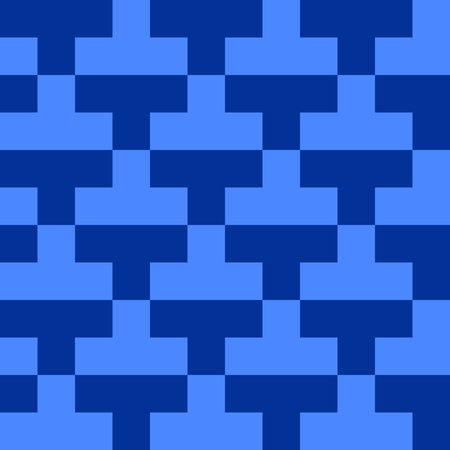 Short letter T tile pattern - seamless editable repeating vector background wallpaper