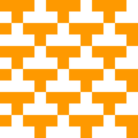 Short letter T tile pattern - seamless editable repeating vector background wallpaperのイラスト素材