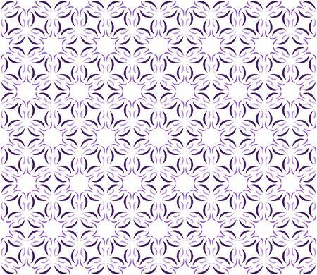 Repeating swoosh pattern in hexagon layout - seamless editable repeating vector background wallpaperのイラスト素材