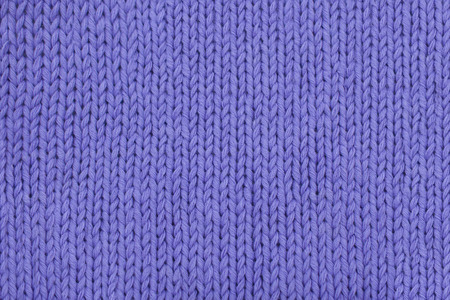 Abstract lavender knitting texture close-up. Stockinette stitch. Knit stitch.