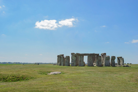 mysterious Stonehenge in UK , England.の写真素材
