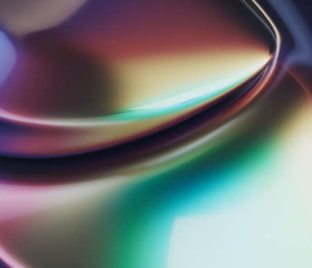 A 3D rendered illustration of a modern work from home apartment with UNEMPLOYMENT neon sign.の写真素材