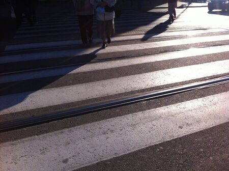 Street crossingの素材