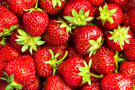 strawberries backgroundの写真素材