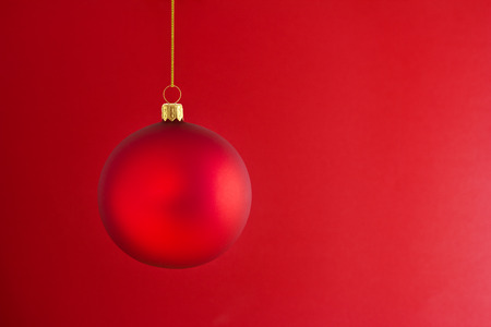 red christmas decorationの写真素材