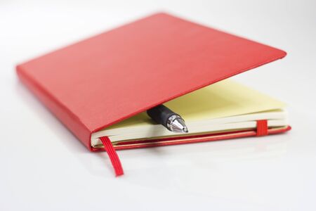 Red calendarの写真素材