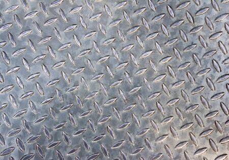 dirty metal diamond floor textureの写真素材