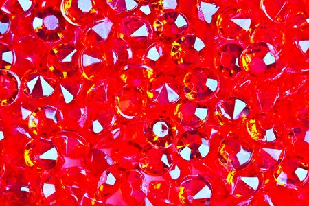 red rhinestones backgroundの写真素材