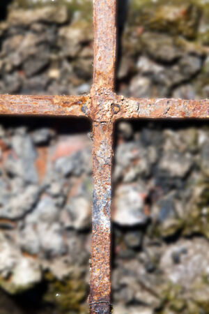 among the ruinsの写真素材