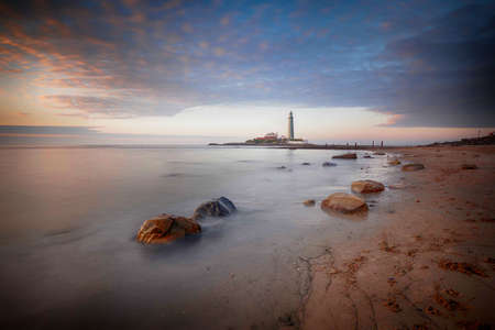 Lighthouse Eveningの写真素材
