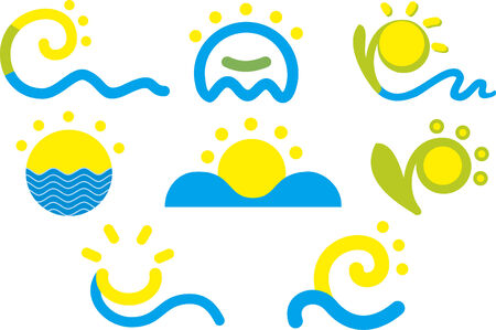 Design elements for tourismのイラスト素材