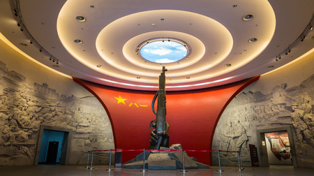Sculpture in the Bayi Nanchang uprising memorial hallのeditorial素材