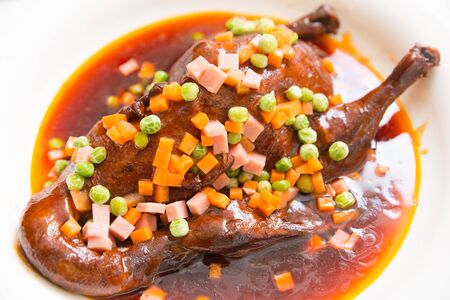 Gan taste Braised duckの写真素材