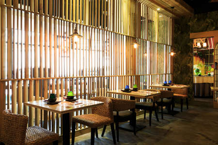 interior of a restaurantのeditorial素材