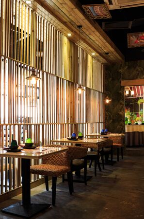interior of a restaurantのeditorial素材