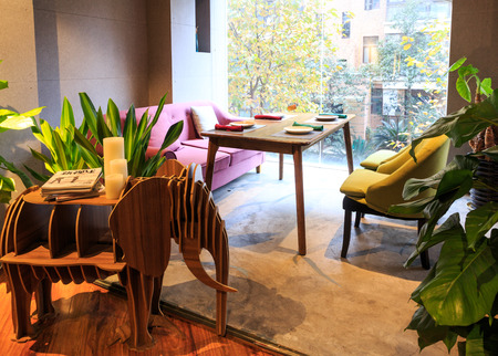 Cafe interiorのeditorial素材