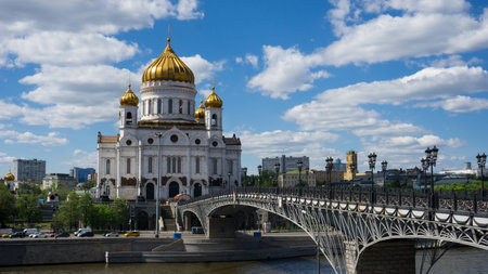 Savior Church Moscowの写真素材