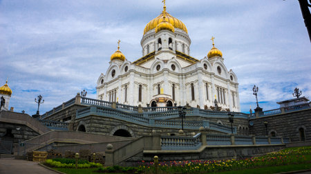 Savior Church Moscowの写真素材