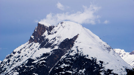 Mountain Landscape in Tyrolの写真素材