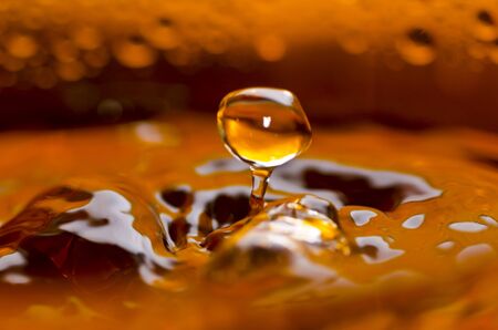 orange fresh waterの写真素材