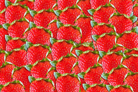strawberry background red and green color