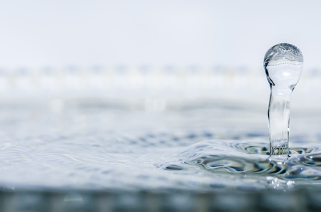 Water splash in the motion nature concept backgroundの写真素材