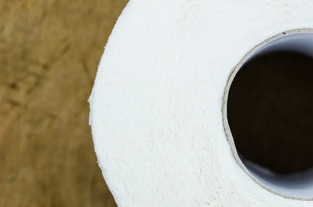 Toilet paper object in the house bathroom for cleanの写真素材