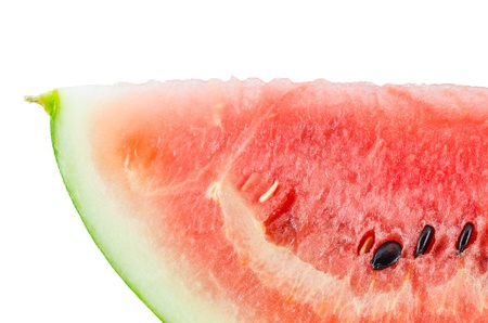 Water melon slice in the white background sweet fruitの写真素材
