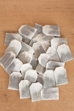 Antioxidant, vitamins, minerals. Hot drink treatment for illness. Benefits and harms of teaの写真素材