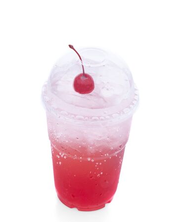 Cherry sodaの写真素材