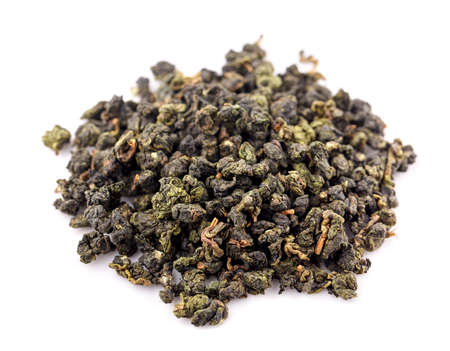 Oolong Tea isolated on a white background