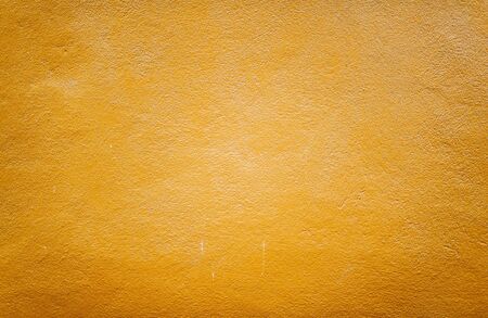 old orange cement wallの写真素材