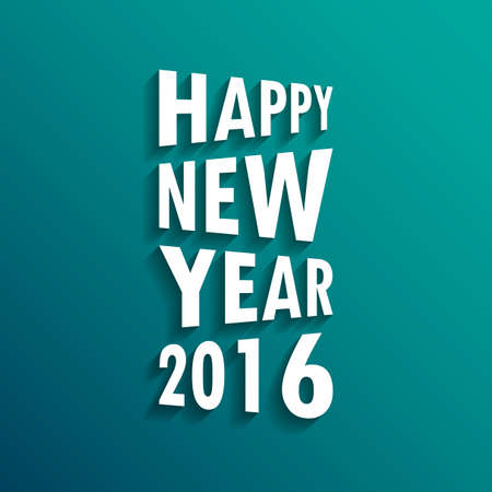 2016 Happy New Year background.vector.