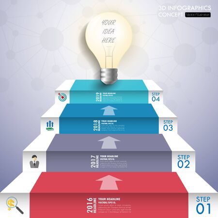 infographic art .のイラスト素材