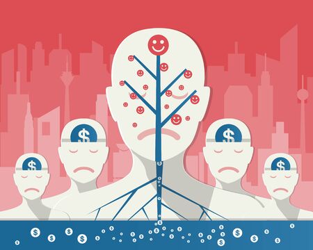 abstract business concept.can be used for your artwork, book cover, template, banner, presentation .vector illustration.のイラスト素材