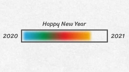 Happy new year 2021. Greetings card. abstract background. Vector illustration.